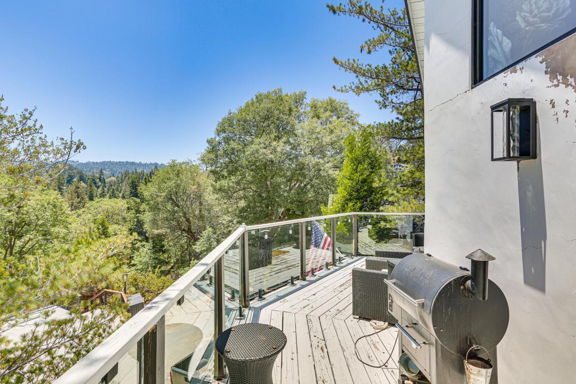 Lake Arrowhead Cabin With Hot Tub And Mountain Views! Exterior foto